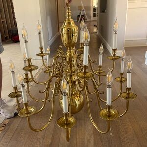 Elegant Gold Chandelier